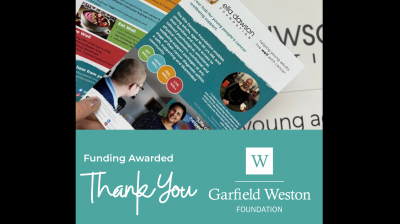 Ella Dawson Foundation secures funding from the Garfield Weston Foundation